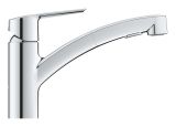 Смеситель для кухни GROHE Start QuickFix с низким вытяжным изливом, хром (30531001)
