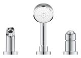 Смеситель для ванны GROHE BauEdge, хром (2511710A)