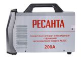 Сварочный аппарат инверторный Ресанта САИ-200АД (АС/DC), 200 А, 65/98