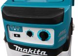 Аккумуляторный строительный пылесос Makita DVC157L, 2x18 В, 15 л, с 2 АКБ 5 Ач, без ЗУ (DUST-KITM12)