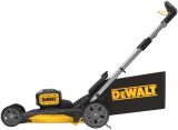 Аккумуляторный набор садовой техники DEWALT, 18 В: газонокосилка DCMWP134 + кусторез DCMHT564 + воздуходувка DCV100, без АКБ без ЗУ