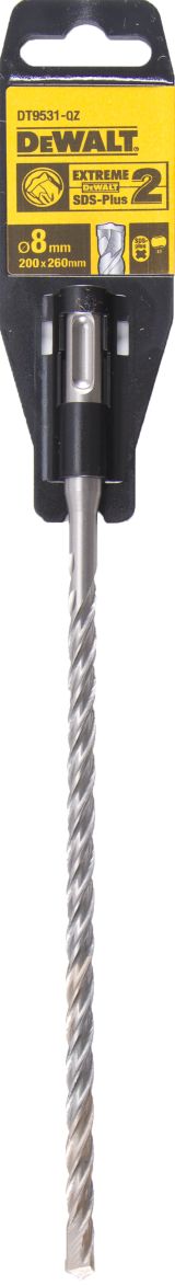 Бур DEWALT EXTREME DT9531, SDS-Plus, 8 x 260 x 200