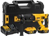 Аккумуляторный перфоратор DEWALT DCH133M2, 20 В, 2.6 Дж, 5500 уд/мин, с 2 АКБ 4 Ач и ЗУ, в кейсе TSTAK (DCH133M2-A9)