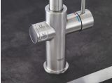 Смеситель для кухонной мойки GROHE Blue Home с системой фильтрации, охлаждения и газирования воды, суперсталь (31455DC1)