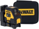 Аккумуляторный лазерный нивелир DEWALT DCLE14201RB, красный луч, 30 м, со встроенной АКБ, в чехле (DCLE14201RB-XJ)