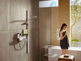 Термостат для душа hansgrohe ShowerTablet 350 внешнего монтажа 13102000, хром