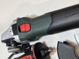 Угловая шлифмашина Metabo WEV 11-125 Quick, 1100 Вт, 125 мм, 10500 об/мин, (УЦЕНЕННЫЙ ТОВАР) (603625000/U)