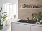 Смеситель для кухонной мойки GROHE Eurosmart с вытяжным душем, хром (30305001)