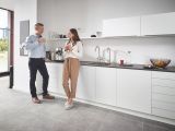 Комплект для кухни GROHE Red Duo с C-образным смесителем, бойлером M-Size и фильтром, суперсталь (30083DC1)
