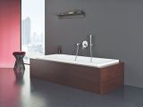 Внешняя часть смесителя для ванны GROHE Lineare New, суперсталь (19297DC1)