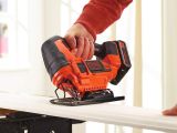 Аккумуляторный лобзик BLACK+DECKER, 18 В, 2500 ход/мин, 19 мм, без АКБ и ЗУ, BDCJS18N