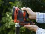 Аккумуляторная эксцентриковая шлифовальная машина BLACK+DECKER BDCROS18N, 18В, без аккумулятора