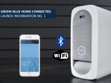 Смеситель для кухни GROHE Blue Home с системой фильтрации, охлаждения и газирования воды, Wi-Fi, хром (31541000)