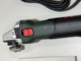 Угловая шлифмашина Metabo WEV 11-125 Quick, 1100 Вт, 125 мм, 10500 об/мин, (УЦЕНЕННЫЙ ТОВАР) (603625000/U2A)