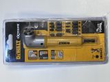 Угловая ударная насадка DEWALT DT71517T, с набором бит, 9 шт., уцененный товар