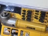 Угловая ударная насадка DEWALT DT71517T, с набором бит, 9 шт., уцененный товар