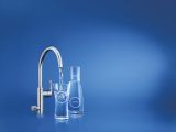 Смеситель для кухонной мойки GROHE Blue Pure Eurosmart с функцией фильтрации, с фильтром в комплекте, хром (30383000)