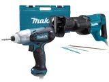 Набор электроинструмента Makita: ударный шуруповерт TD0101F + сабельная пила JR3051TK (ACSET-35)