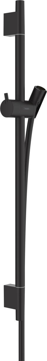Душевая штанга hansgrohe Unica S Puro 65 см со шлангом 28632670, матовый черный