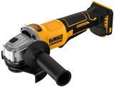 Аккумуляторная угловая шлифмашина DEWALT DCG408P1T, 18 В, 125 мм, 9000 об/мин, с АКБ 5 Ач и ЗУ, в кейсе TSTAK (DCG408P1NT-XJ)