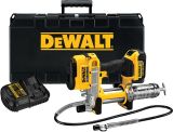Аккумуляторный смазочный пистолет DEWALT DCGG571M1, 18 В, 690 бар, с АКБ 4 Ач и ЗУ, в кейсе