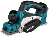 Аккумуляторный рубанок Makita DKP180Z, 18 В, 14000 об/мин, 82 мм, без АКБ и ЗУ