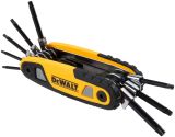 Набор Torx ключей DEWALT DWHT70264, T9-T40, 8 шт.