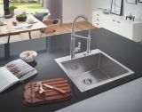 Мойка GROHE K800 60-S 51.8/51 1.0, нержавеющая сталь (31583SD1)