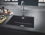 Мойка GROHE K700U с одной чашей, 610 x 460 мм, черный гранит (31655AP0)