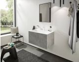 Смеситель для раковины hansgrohe Finoris 110, со сливным гарнитуром 76020700, матовый белый