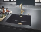 Мойка GROHE K700U с одной чашей, 610 x 460 мм, черный гранит (31655AP0)