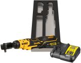Аккумуляторный угловой гайковерт DEWALT DCF513D1G, 18 В, 95 Нм, 250 об/мин, с АКБ 2 Ач и ЗУ, в чехле (DCF513D1G-QW)