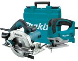 Набор электроинструмента Makita: циркулярная пила HS6601 + лобзик JV0600K (ACSET-34)