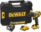 Ударная дрель-шуруповерт DEWALT DCD706D2, 12 В, 1500 об/мин, 25500 уд/мин, с 2 АКБ 2 Ач и ЗУ, в кейсе TSTAK (DCD706D2-QW)