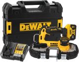 Аккумуляторная ручная ленточная пила DEWALT DCS377P1T, 18 В, 116 м/мин, с АКБ 5 Ач и ЗУ, в кейсе TSTAK (DCS377P1NT-XJ)