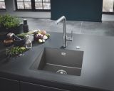 Мойка GROHE K700U с одной чашей, 457 x 406 мм, серый гранит (31653AT0)