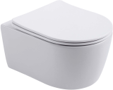 Унитаз Aquatek ЕВРОПА подвесной с сиденьем с микролифтом, белый AQ1106-00