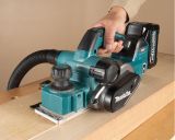 Аккумуляторный рубанок Makita, 15000 об/мин, без АКБ и ЗУ, KP001GZ