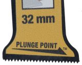 Полотно с косым срезом DEWALT для реноватора 32 мм, DT20774