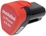 Аккумулятор Metabo LiPOWER, Li-Ion, 12 В, 2 Ач (625438000)