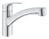 Смеситель для кухонной мойки GROHE Eurosmart с вытяжным душем, хром (30305001)