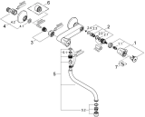 Смеситель для кухни GROHE Costa L, хром (31187001)