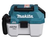 Аккумуляторный пылесос Makita DVC750LZ, для сухой и влажной уборки, без АКБ и ЗУ