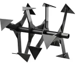 Фрезы для мотокультиватора Интерскол гусиные лапки, 2 шт. (94100.008)