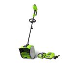 Снегоуборщик аккумуляторный Greenworks 40 В, 30 см (2600807)