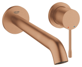 Внешняя часть смесителя для раковины GROHE Essence на 2 отверстия, L-Size, теплый закат матовый (19967DL1)