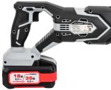 Аккумуляторная сабельная пила ИНТЕРСКОЛ НПА-200/36В, 36 В, 3000 ход/мин, 26 мм, с 2 АКБ 2 Ач и ЗУ, в кейсе (833.2.2.70)