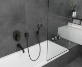 Излив для ванны hansgrohe Vernis Blend 71420670, матовый черный