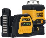 Аккумуляторный лазерный нивелир DEWALT DCE089D1G18, 12/18 В, зеленый луч, 35 м, с АКБ 2 Ач и ЗУ, в кейсе TSTAK (DCE089D1G18-QW)