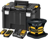 Аккумуляторный лазерный нивелир DEWALT DCE080D1GS, 18 В, зеленый луч, 80 м, с АКБ 2 Ач и ЗУ, в кейсе TSTAK (DCE080D1GS-QW)